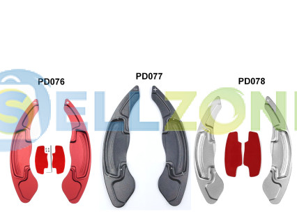 Τρία έγχρωμα Paddles shifters Αλουμινίου για Honda Accord CR-V CIVIC - PD076-PD078